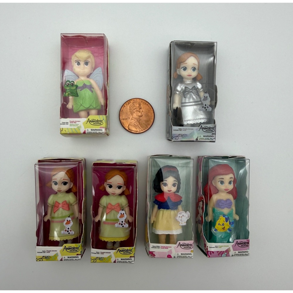 Zuru Mini Brands Disney Surprise Animators Collection 6pc Lot